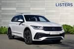 2022 Volkswagen Tiguan Allspace Estate 1.5 TSI R-Line 5dr DSG in Pure White at Listers Volkswagen Stratford-upon-Avon