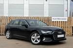 2019 Audi A6 Diesel Avant 40 TDI Sport 5dr S Tronic in Brilliant Black at Worcester Audi