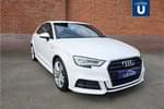 2017 Audi A3 Hatchback 1.4 TFSI S Line 3dr in Solid - Ibis white at Listers U Solihull