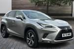 2020 Lexus NX Estate 300h 2.5 Takumi 5dr CVT (Pan roof) in Silver at Lexus Coventry