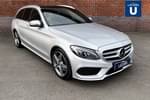 2017 Mercedes-Benz C Class Diesel Estate C220d AMG Line Premium Plus 5dr Auto in Metallic - Diamond silver at Listers U Solihull