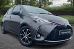 2018 Toyota Yaris Hatchback 1.5 Hybrid Icon Tech 5dr CVT in Grey at Listers Toyota Coventry