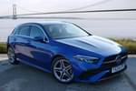 2024 Mercedes-Benz A Class Hatchback A180 AMG Line Executive 5dr Auto in Spectral blue metallic at Mercedes-Benz of Hull