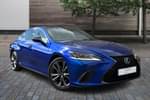 2020 Lexus ES Saloon 300h 2.5 F-Sport 4dr CVT in Blue at Lexus Cheltenham