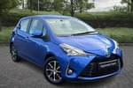 2018 Toyota Yaris Hatchback 1.5 Hybrid Icon Tech 5dr CVT in Blue at Listers Toyota Lincoln