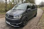 Image two of this 2017 Volkswagen Transporter T32 LWB Diesel 2.0 TDI BMT 204 Highline Kombi Van DSG in Metallic - Indium grey at Listers Volkswagen Van Centre Coventry