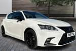 2019 Lexus CT Hatchback 200h 1.8 5dr CVT (Sport Pack) in White at Lexus Coventry