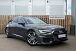 2022 Audi A6 Avant 40 TFSI S Line 5dr S Tronic in Daytona Grey Pearlescent at Worcester Audi