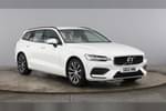 2021 Volvo V60 Sportswagon 2.0 B3P Momentum 5dr Auto in Ice White at Listers Leamington Spa - Volvo Cars