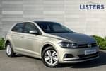 2019 Volkswagen Polo Hatchback 1.0 EVO SE 5dr in Ivory Silver at Listers Volkswagen Worcester