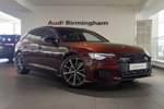 2025 Audi A6 Diesel Avant 40 TDI Quattro Black Edition 5dr S Tronic in Grenadine Red Metallic at Birmingham Audi