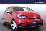 2022 Honda Jazz Hatchback 1.5 i-MMD Hybrid EX 5dr eCVT in Red at Listers Honda Stratford-upon-Avon