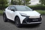2024 Toyota C-HR Hatchback 2.0 PHEV GR Sport 5dr CVT in Platinum White Pearl Bi-tone at Listers Toyota Cheltenham