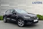 2024 Volkswagen T-Roc Hatchback 1.5 TSI R-Line 5dr DSG in Deep Black at Listers Volkswagen Worcester