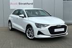 2025 Audi A3 Sportback 30 TFSI Sport 5dr S Tronic in Arkona white, solid at Stratford Audi