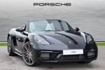 2025 Porsche 718 Boxster Roadster 2.5 S 2dr PDK in Jet Black Metallic at Porsche Centre Hull