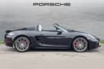 Image two of this 2025 Porsche 718 Boxster Roadster 2.5 S 2dr PDK in Jet Black Metallic at Porsche Centre Hull