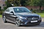 2021 Mercedes-Benz C Class C 220 d Sport Edition Saloon in obsidian black metallic at Mercedes-Benz of Lincoln