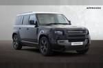 2023 Defender Diesel Estate 3.0 D250 X-Dynamic SE 110 5dr Auto (7 Seat) in Santorini Black at Listers Land Rover Solihull