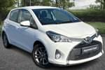 2015 Toyota Yaris Hatchback 1.33 VVT-i Icon 5dr in White at Listers Toyota Lincoln