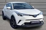 2019 Toyota C-HR Hatchback 1.8 Hybrid Excel 5dr CVT (Leather) in Pure White at Listers Toyota Bristol (North)