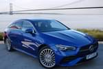 2023 Mercedes-Benz CLA Shooting Brake 250e AMG Line Premium 5dr Tip Auto in Spectral blue metallic at Mercedes-Benz of Hull