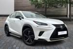 2018 Lexus NX Estate 300h 2.5 Sport 5dr CVT (Premium Nav) in White at Lexus Cheltenham