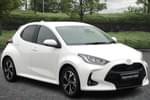 2024 Toyota Yaris Hatchback 1.5 Hybrid Design 5dr CVT (Safety Pack) in Pure White at Listers Toyota Cheltenham