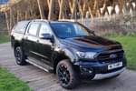 2021 Ford Ranger Diesel Pick Up Double Cab Wildtrak 2.0 EcoBlue 213 Auto in Premium metallic - Agate black at Listers Volkswagen Van Centre Coventry