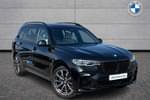 2022 BMW X7 Diesel Estate xDrive40d MHT M Sport 5dr Step Auto in Black Sapphire metallic paint at Listers Boston (BMW)