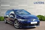 2024 Volkswagen Golf Diesel Estate 2.0 TDI 150 R-Line 5dr DSG in Atlantic Blue at Listers Volkswagen Loughborough
