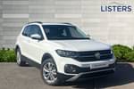2020 Volkswagen T-Cross Estate 1.0 TSI 115 SE 5dr in Pure White at Listers Volkswagen Loughborough