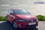 2019 Volkswagen Polo Hatchback 1.0 TSI 95 SE 5dr in Flash Red at Listers Volkswagen Nuneaton