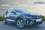 2025 Volkswagen T-Roc Hatchback 1.5 TSI R-Line 5dr DSG in Indium Grey at Listers Volkswagen Loughborough