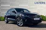 2025 Volkswagen T-Roc Hatchback 1.5 TSI R-Line 5dr DSG in Deep Black at Listers Volkswagen Loughborough
