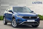 2025 Volkswagen T-Roc Hatchback 1.5 TSI Match 5dr in Ravenna Blue Metallic at Listers Volkswagen Loughborough