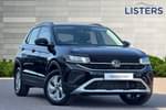2025 Volkswagen T-Cross Estate 1.0 TSI Life 5dr in Deep Black at Listers Volkswagen Loughborough