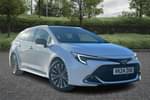 2024 Toyota Corolla Touring Sport 1.8 Hybrid Design 5dr CVT in White at Listers Toyota Stratford-upon-Avon