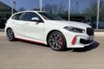 2023 BMW 1 Series Hatchback 128ti 5dr Step Auto (Live Cockpit Professional) in Alpine White at Listers King's Lynn (BMW)