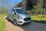 Image two of this 2020 Ford Transit Custom 300 L1 Diesel FWD 2.0 EcoBlue 130ps Low Roof Limited Van in Metallic - Diffused silver at Listers Volkswagen Van Centre Coventry