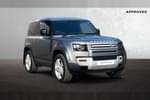 2023 Defender 90 Diesel 3.0 D250 Hard Top SE Auto in Eiger Grey at Listers Land Rover Droitwich