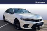 2025 Honda Civic Hatchback 2.0 eHEV Sport 5dr CVT in White at Listers Honda Northampton