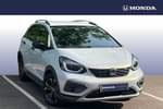 2025 Honda Jazz Hatchback 1.5 i-MMD Hybrid Crosstar Advance 5dr eCVT in White at Listers Honda Northampton