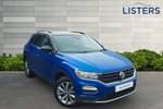 2020 Volkswagen T-Roc Hatchback 1.0 TSI SE 5dr in Ravenna Blue Metallic at Listers Volkswagen Coventry