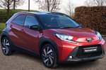 2023 Toyota Aygo X Hatchback 1.0 VVT-i Edge 5dr in Chilli Red Bitone at Listers Toyota Cheltenham