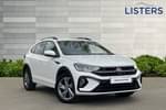 2022 Volkswagen Taigo Hatchback 1.0 TSI 110 R-Line 5dr DSG in Pure white at Listers Volkswagen Loughborough