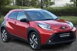 2024 Toyota Aygo X Hatchback 1.0 VVT-i Edge 5dr in Chilli Red at Listers Toyota Cheltenham