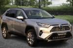 2024 Toyota RAV4 Estate 2.5 VVT-i Hybrid Excel 5dr CVT in Silver Blade at Listers Toyota Cheltenham