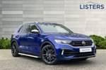 2021 Volkswagen T-Roc Hatchback 2.0 TSI 4MOTION R 5dr DSG in Lapiz Blue at Listers Volkswagen Loughborough
