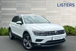 2018 Volkswagen Tiguan Diesel Estate 2.0 TDI 150 4Motion SEL 5dr in Pure white at Listers Volkswagen Evesham
